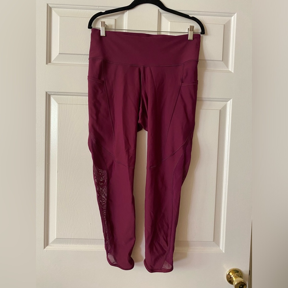 Women's High-Waist Performance Leggings - Plum